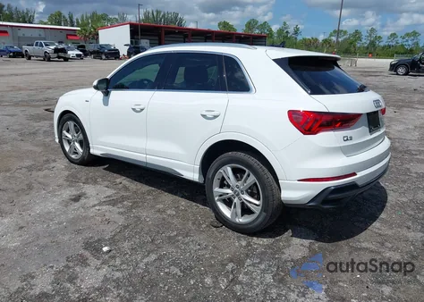 2020 Audi Q3 Premium 45 Tfsi S Line Quattro Tiptronic z USA, uszkodzony, nr VIN WA1DECF38L1030491
